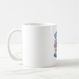 Mug Conception de gravure vintage tortue 3e anniversai