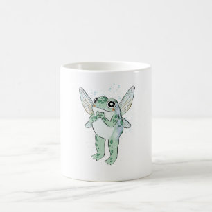 Mug Conception de grenouille ailée Cottagecore mignonn