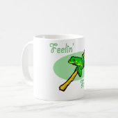 Mug Conception de grenouille d'arbre (Devant gauche)
