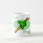 Mug Conception de grenouille d'arbre (Centre)