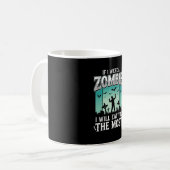 Mug Conception de Halloween Zombie Je vais te manger_1 (Devant gauche)