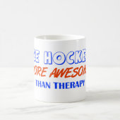 Mug conception de hockey sur glace (Centre)