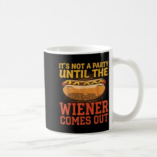 Mug Conception de hot-dog drôle pour hommes femmes sta (Droite)