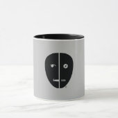 Mug Conception de Humbot avec retour gris (Centre)