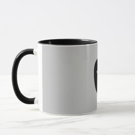 Mug Conception de Humbot avec retour gris (Gauche)