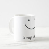 Mug Conception de Humeur Positive Minimale (Devant gauche)