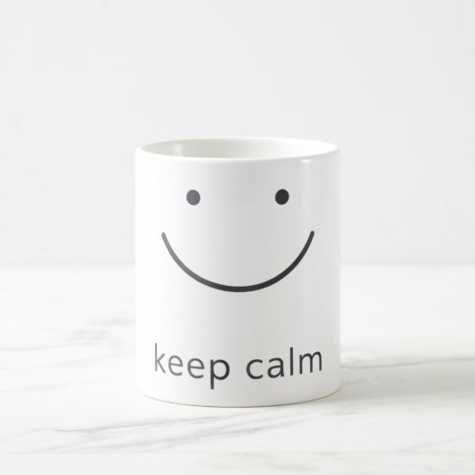 Mug Conception de Humeur Positive Minimale (Centre)