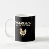 Mug Conception de jeu de poulet drôle Ltd Uni Chicken (Gauche)