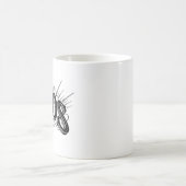 Mug Conception de jeu rétro KAOS Gamer (Centre)