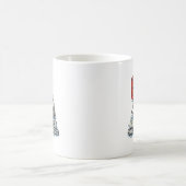 Mug Conception de jeu vidéo rétro Respectez vos aînés (Centre)
