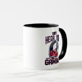 Mug Conception de jeux avec casque (Devant droit)