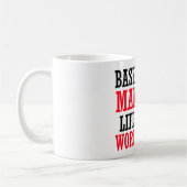 Mug conception de joueurs de basket (Gauche)