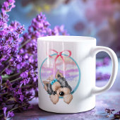 Mug Conception de KiniArt Yorkie Coquette 
