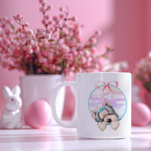 Mug Conception de KiniArt Yorkie Coquette 