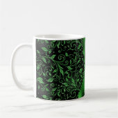 Mug Conception de la boue à ruban de sensibilisation v (Gauche)