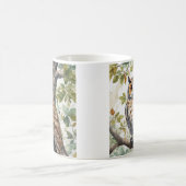 Mug Conception de la Chouette à café (Centre)