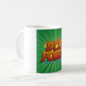 Mug Conception de la coupe de café Eco Power (Devant gauche)