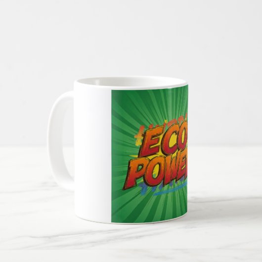 Mug Conception de la coupe de café Eco Power (Devant gauche)