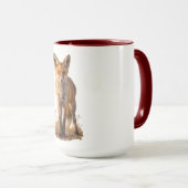 Mug Conception de la faune inspirée de la nature du re (Devant droit)