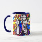 Mug Conception de la fenêtre de l'église (Gauche)
