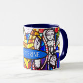 Mug Conception de la fenêtre de l'église (Devant droit)