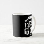 Mug Conception de la fête des pères, la princesse préf (Devant droit)