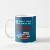 Mug Conception de la fête des vétérans tout a donné (Gauche)