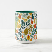 Mug Conception de la feuille uniquement (Centre)