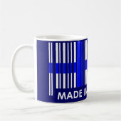 Mug Conception de la FINLANDE de couleurs de drapeau (Gauche)