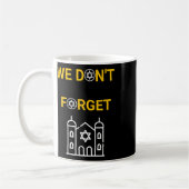 Mug Conception de la Journée commémorative de l'Holoca (Gauche)