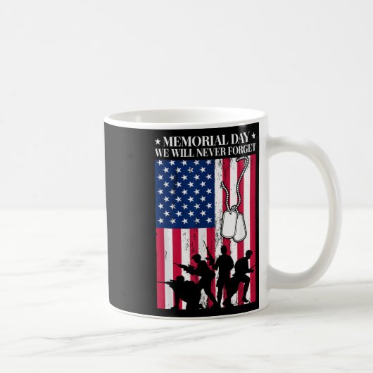 Mug Conception de la journée commémorative pour les ho (Droite)