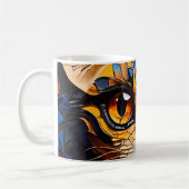 Mug Conception de la mosaïque de chats (Gauche)