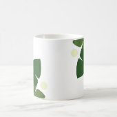 Mug Conception de la nature verte tropicale (Centre)