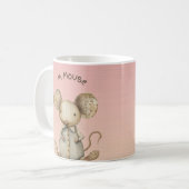 Mug Conception de la pépinière : Souris adorable & Acc (Devant gauche)
