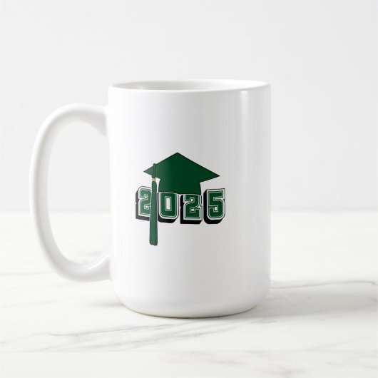 Mug Conception de la planche de mortier de la promotio (Gauche)