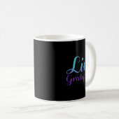 Mug Conception de la prévention de la gratitude vécue (Devant droit)
