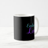 Mug Conception de la prévention de l'amour incarné (Devant droit)