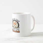 Mug Conception de la Saint-Valentin Corgi pour les ama (Devant droit)