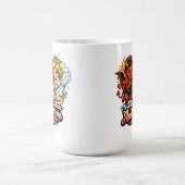 Mug Conception de la Saint-Valentin du diable et de l' (Centre)