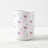 Mug Conception de la série de Flamants roses d'appel d (Centre)