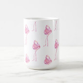 Mug Conception de la série de Flamants roses d'appel d (Centre)
