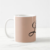 Mug Conception de l'amour de coeur léopard Glam (Gauche)