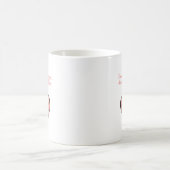 Mug Conception de l'amour infini de la vie de maman Ch (Centre)