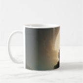 Mug Conception de l'aquarelle du lièvre (Gauche)