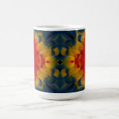 Mug Conception de l'ara rouge kaléidoscope (Centre)