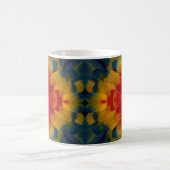 Mug Conception de l'ara rouge kaléidoscope (Centre)
