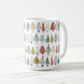 Mug Conception de l'arbre de Noël 2016 (Devant droit)