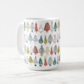 Mug Conception de l'arbre de Noël 2016 (Devant gauche)