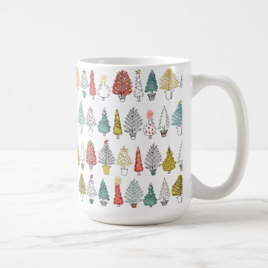 Mug Conception de l'arbre de Noël 2016 (Droite)