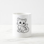 MUG CONCEPTION DE L'ART CAT CUTE (Centre)